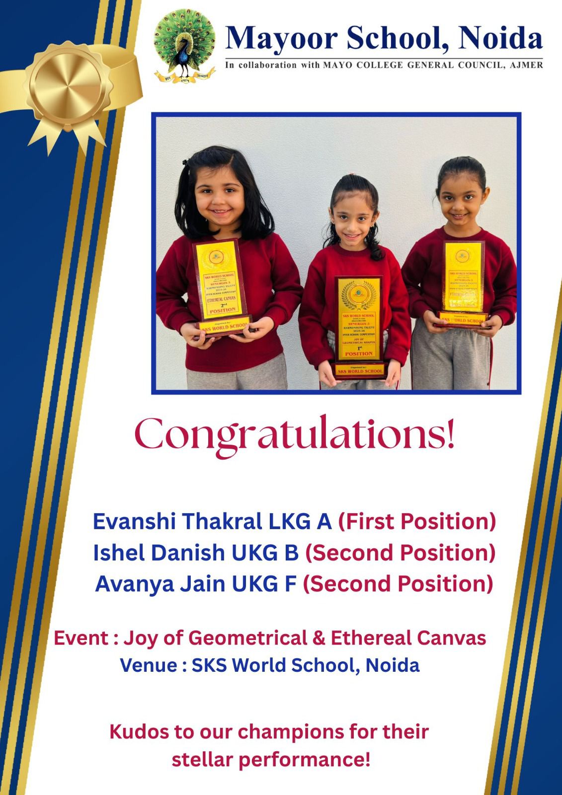 Mayoor’s Young Winners Shine Bright!